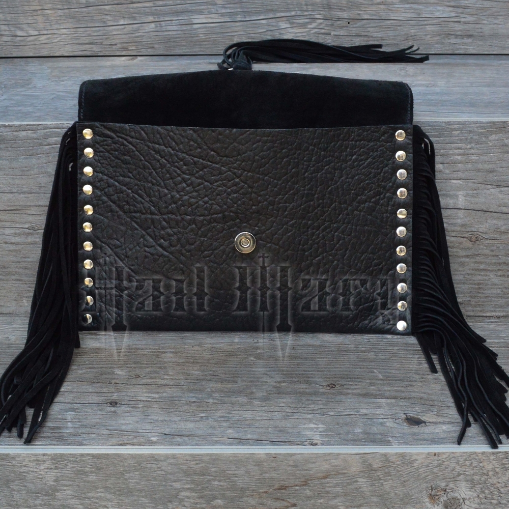 Leather Fringe Bag - Picture 6 of 6